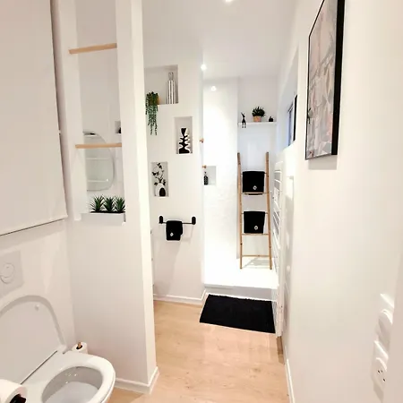 Au Detour Des Sacres -hypercentre-boulingrin Apartment Reims