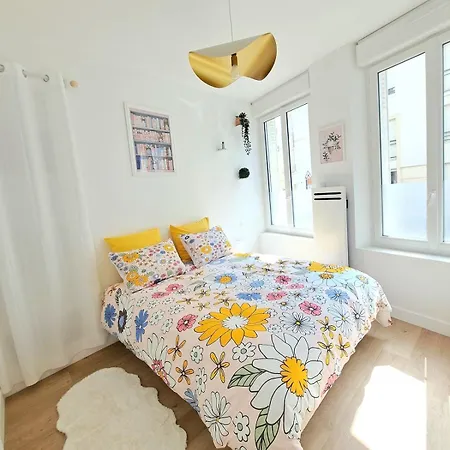 Apartment Au Detour Des Sacres -hypercentre-boulingrin Reims